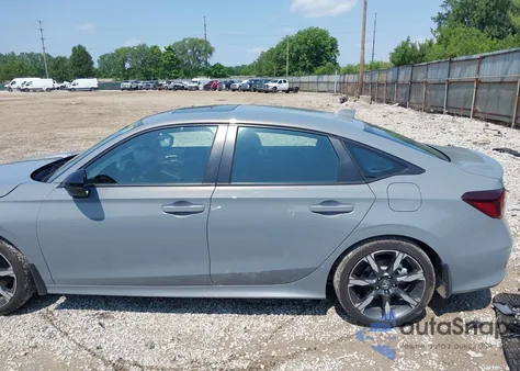 2025 Honda Civic Hybrid Sport/Sport Touring из США, поврежденный, VIN 2HGFE4F80SH322573